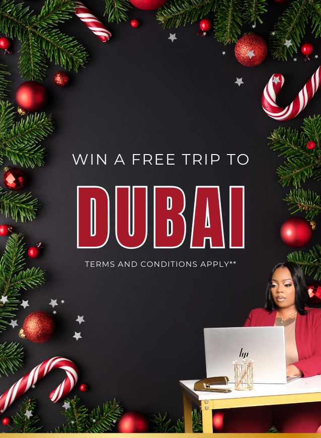 win a trip to dubai with christmas theme